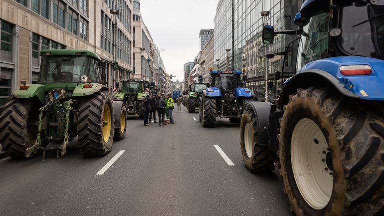 Manifestation du monde agricole : des embarras de circulation ce mardi à Bruxelles