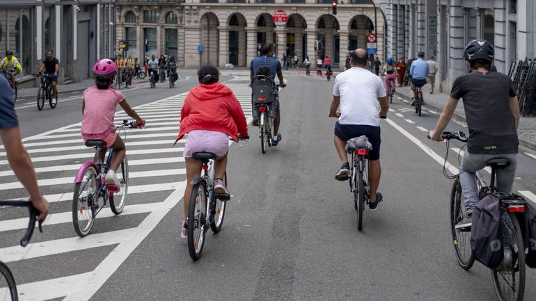 Mobilité : un dimanche sans voiture et sans incident à Bruxelles