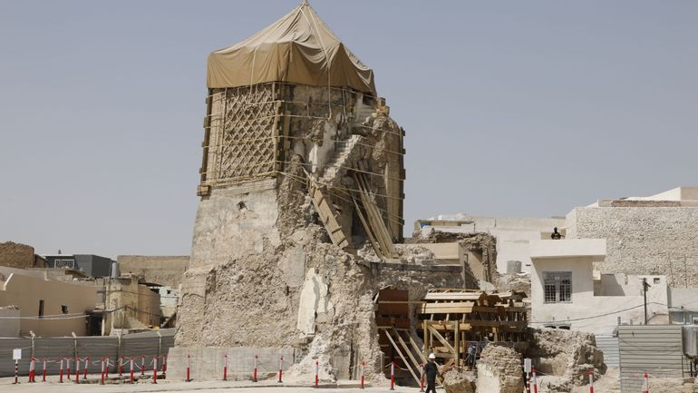 Irak : l'Unesco annonce en mars le début de la reconstruction du célèbre minaret de Mossoul