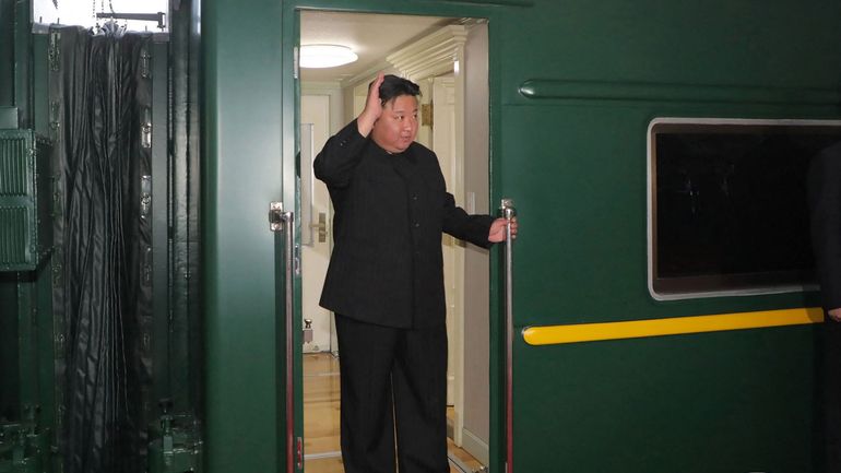Le train du leader nord-coréen Kim Jong Un est arrivé en Russie en vue d'un prochain sommet avec Vladimir Poutine