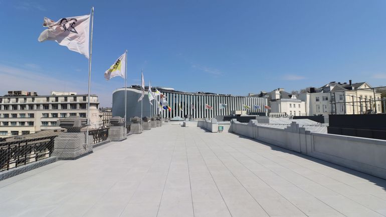 Bozar ouvre une terrasse avec vue panoramique sur Bruxelles