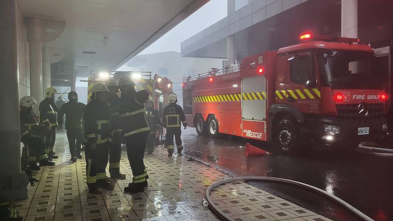 Taïwan : neuf morts dans l'incendie d'un hôpital en plein typhon