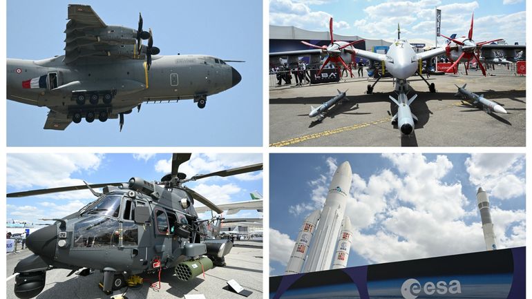 Aéronautique : au salon international du Bourget 2025, l'innovation dans la Défense en point de mire