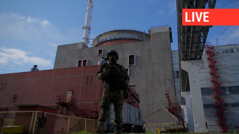 Direct - Guerre en Ukraine : les Russes auraient porté atteinte à la sécurité de la centrale nucléaire de Zaporijia