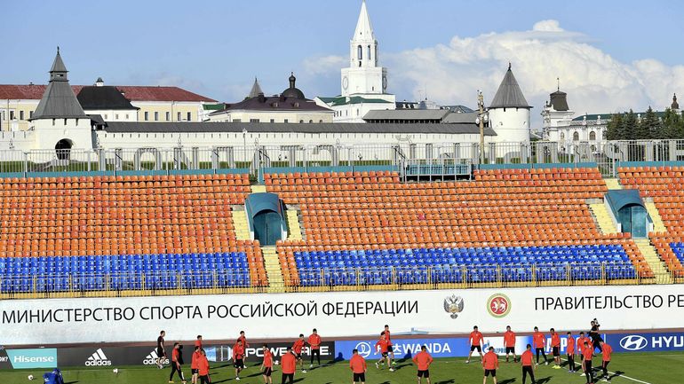 Pourquoi les Diables jouent contre la Biélorussie… dans le vieux stade de Kazan en Russie