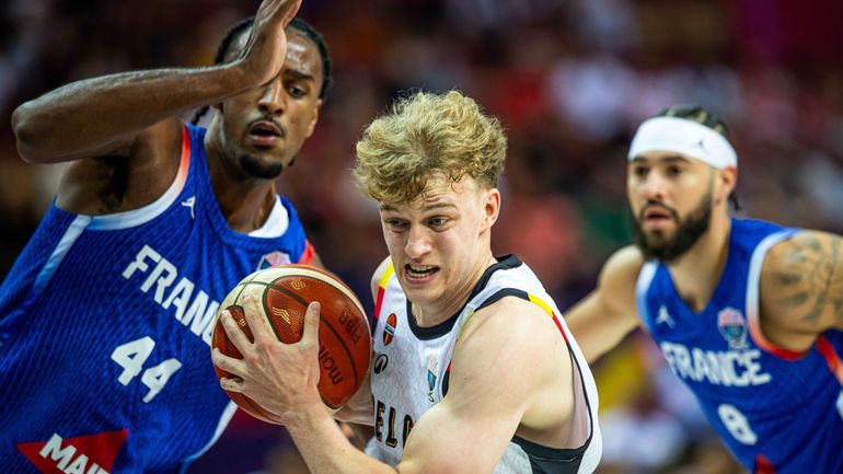 Pas d’exploit pour les Belgian Lions : la Belgique commence par une défaite contre la France à l’Euro de basket