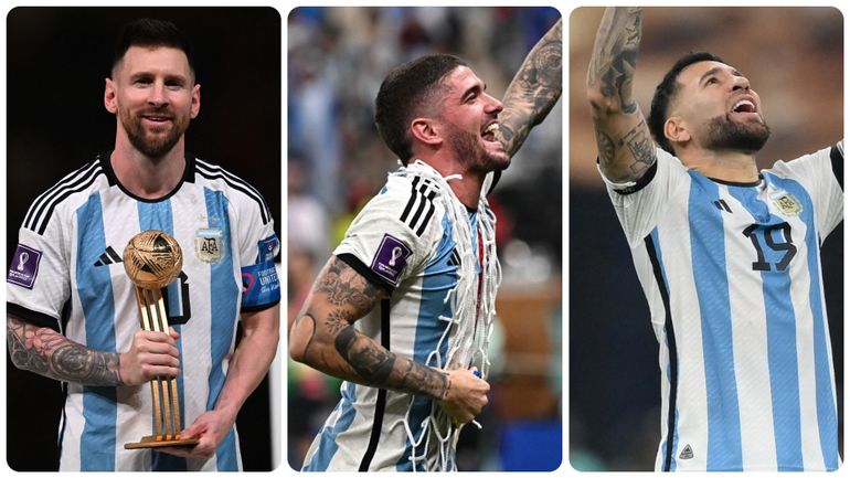 Messi meilleur buteur, De Paul et Otamendi indéboulonnables : le long parcours de l'Argentine en chiffres