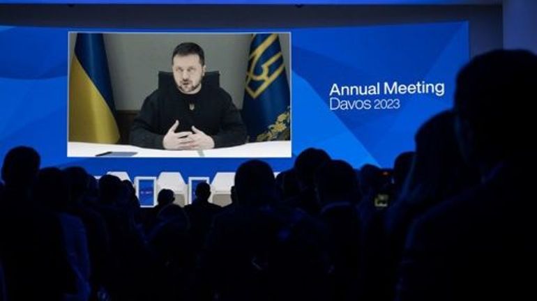 Forum économique mondial de Davos : Zelensky réclame de la 