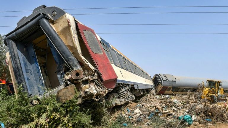 Tunisie : deux morts et 34 blessés dans le déraillement d'un train