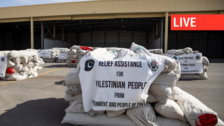 Direct - Israël-Gaza : l'aide humanitaire devrait entrer dans l'enclave palestinienne au plus tôt samedi, estime l'ONU