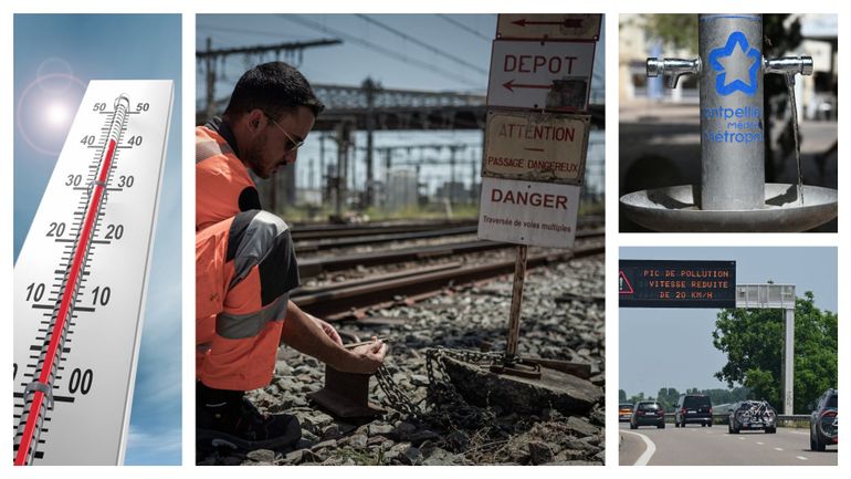 Canicule : les températures s'affolent dans le sud de l'Europe