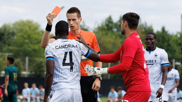 Stanley Nsoki (FC Bruges) suspendu trois matchs pour un carton rouge… en match amical