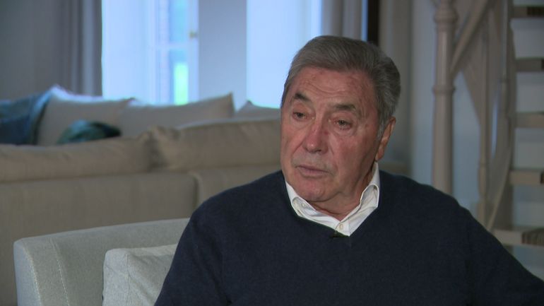 Eddy Merckx après le sacre de Remco Evenepoel : "Ça fait vraiment plaisir de voir quelqu’un qui porte les couleurs belges au plus haut niveau"