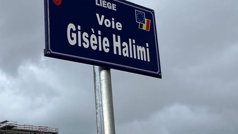 Liège : le nom de Gisèle Halimi a-t-il pris l’accent liégeois ? Une faute s’est glissée dans les plaques de rues du nouvel écoquartier