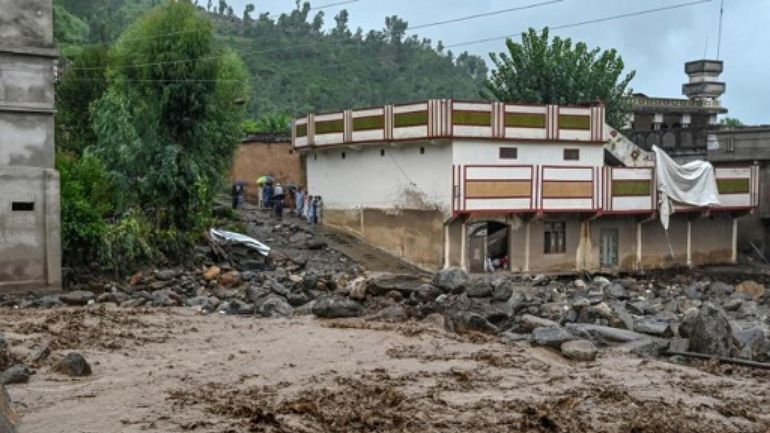 De nouvelles pluies torrentielles font au moins 20 morts au Pakistan