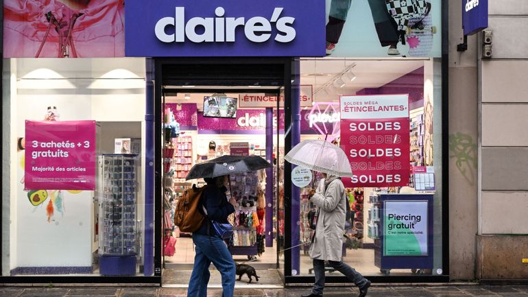 La chaîne Claire's en faillite aux Etats-Unis et dans plusieurs pays