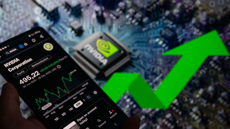4.000 milliards de dollars : Nvidia explose tous les compteurs en Bourse