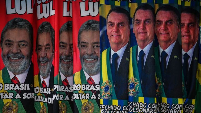 Elections présidentielles au Brésil : l'avance de Lula sur Bolsonaro se réduit à quatre points