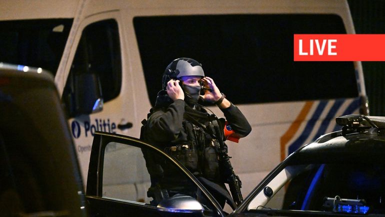 Direct - Attentat dans le centre de Bruxelles : le suspect est toujours en fuite, une perquisition a eu lieu cette nuit à Schaerbeek