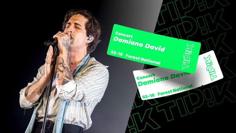 Damiano David en solo à Forest National : Gagnez vos places avec Samy et Lou