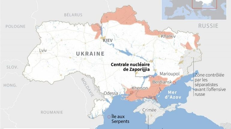 L'Ukraine, pays très nucléarisé au coeur des inquiétudes