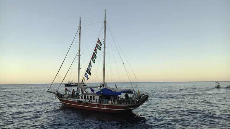Tous les participants belges semblent avoir été interpellés lors de l’interception du convoi Global Sumud Flotilla vers Gaza