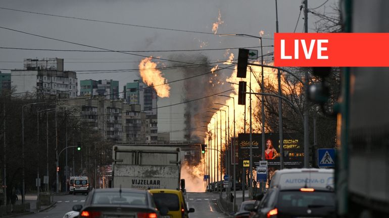 Direct - Guerre en Ukraine : Kiev accuse la Russie de bombarder 
