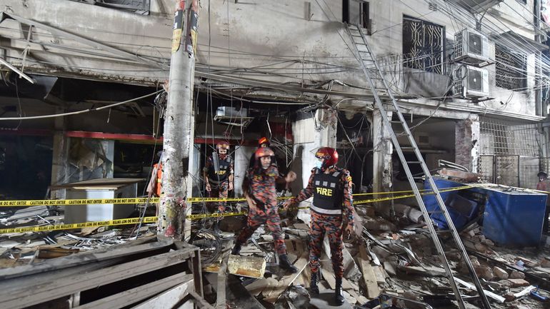 Bangladesh : une explosion due au gaz détruit un bâtiment, au moins sept morts et 50 blessés