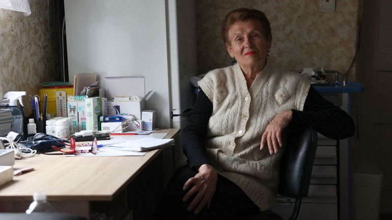 Guerre en Ukraine : Alla Troubatcheva, dernière médecin d'une ville qui comptait 10.000 habitants avant la guerre