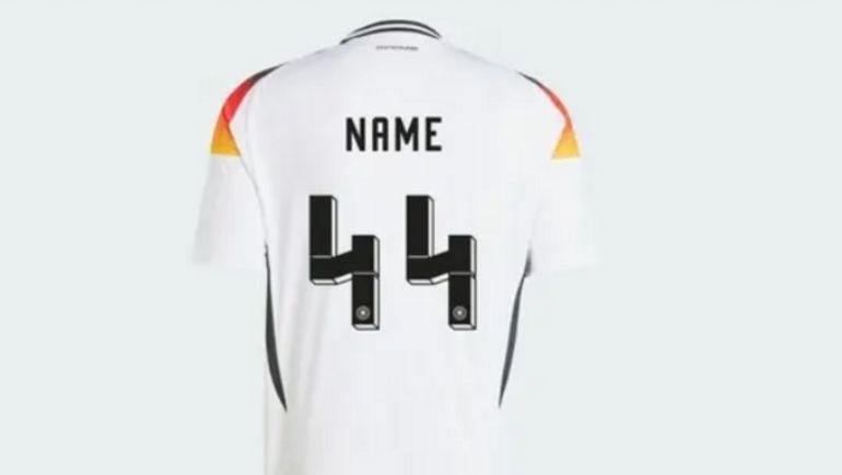 Le numéro 44 semblable à un symbole nazi, l’Allemagne et Adidas contraints de changer de typographie