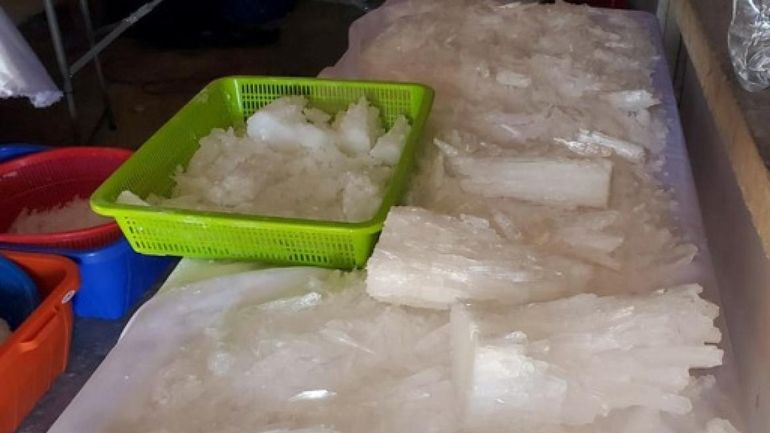 Mexique: saisie de 42 tonnes de méthamphétamines