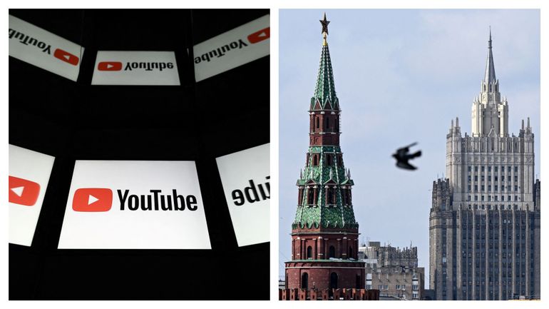 Guerre en Ukraine : Moscou accuse YouTube d'avoir bloqué le compte de la chaîne parlementaire russe