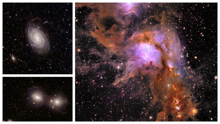 Découvrez les clichés exceptionnels qui percent les secrets de notre Univers grâce au télescope Euclid