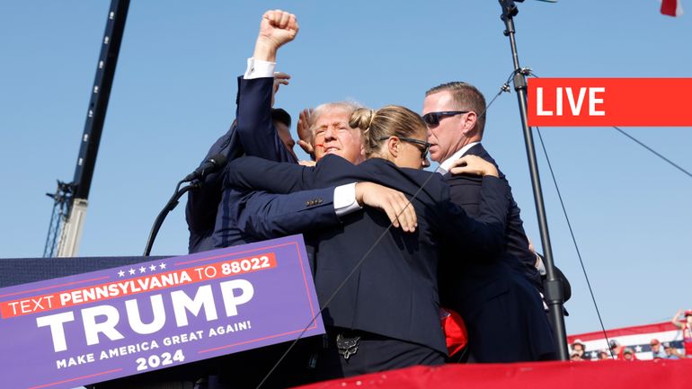 Direct - Tentative d'assassinat visant Donald Trump : l'ex-président blessé lors d'un meeting d'une campagne électorale désormais bouleversée