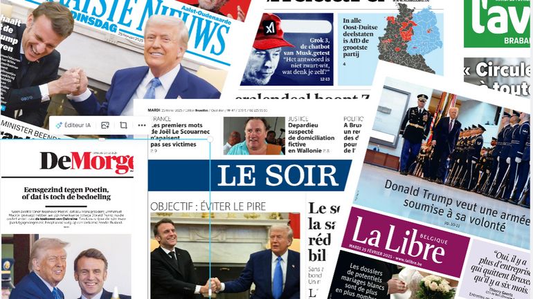 La revue de presse : derrière la poignée de main Macron-Trump