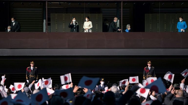 L'empereur du Japon présente ses vSux en public pour la première fois depuis 2020