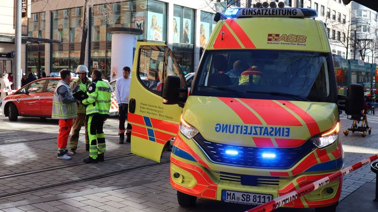 Police operation in Mannheim