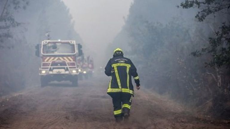 Incendie en Gironde : le feu n'a pas progressé dans la nuit