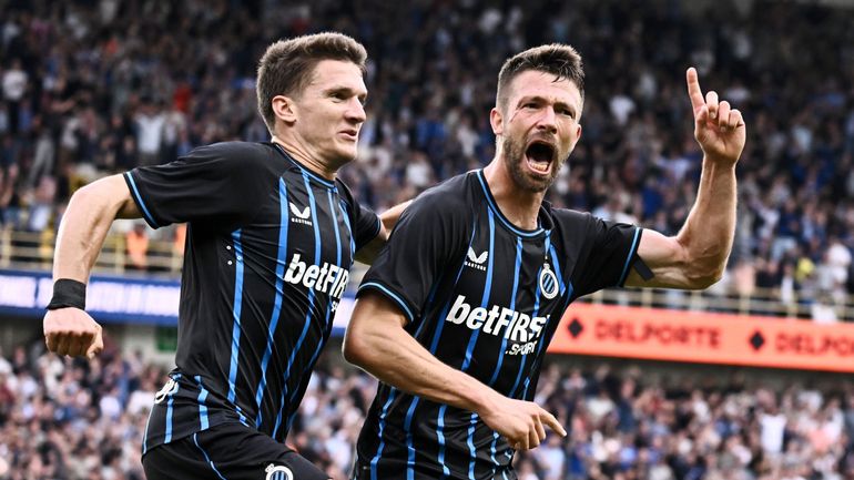Jupiler Pro League – Le Club Bruges renverse Genk 2-1 et termine à dix