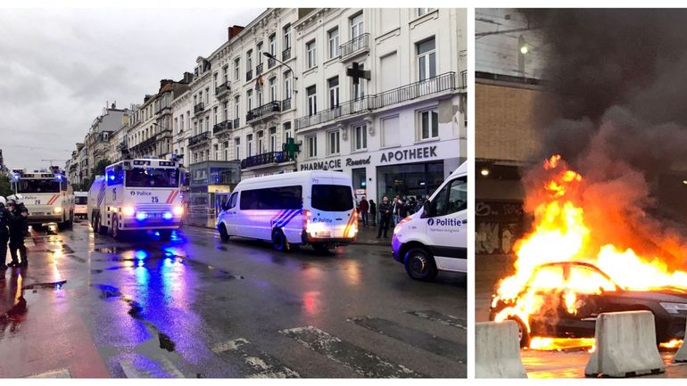 Mort de Nahel et répercussions à Bruxelles : important dispositif policier mis en place, 64 arrestations, pas d'incidents graves