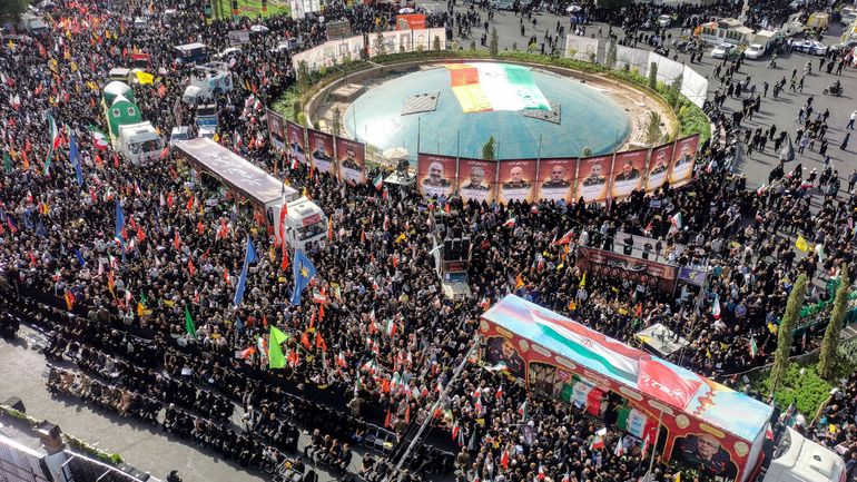 Début des funérailles nationales en Iran pour les morts de la guerre des 12 jours contre Israël