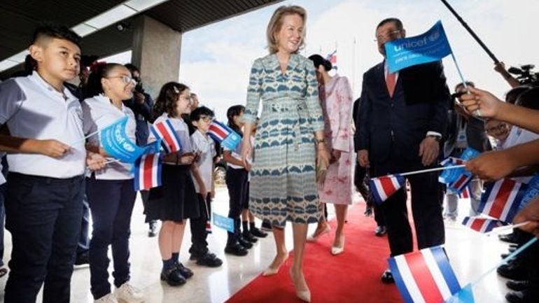 La reine Mathilde en visite au Costa Rica