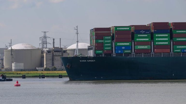 Augmentation des échanges avec les États-Unis au port d'Anvers mais la congestion demeure