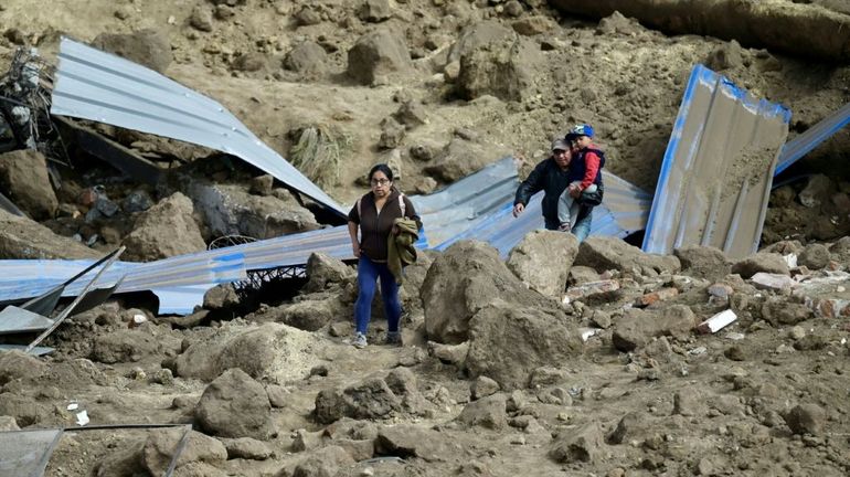 Glissement de terrain en Equateur : le bilan monte à 14 morts