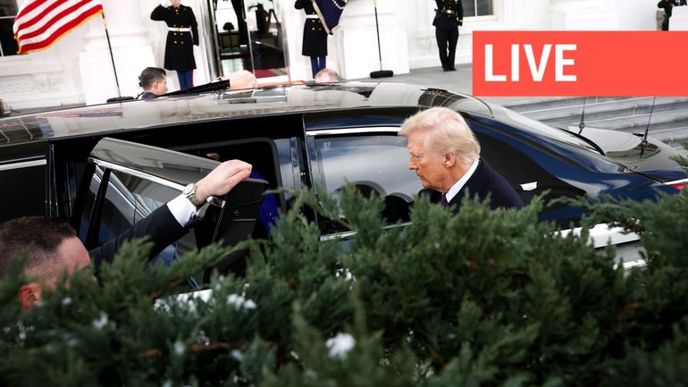 Direct vidéo : suivez la cérémonie d'investiture du président américain Donald Trump sur La Une et Auvio