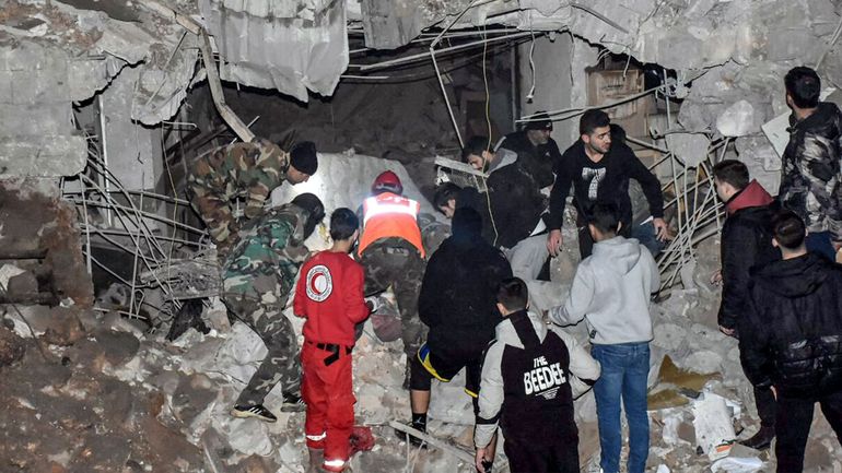 Mort d'une dizaine de personnes à Homs dans des attaques israéliennes visant probablement des alliés du Hamas en Syrie