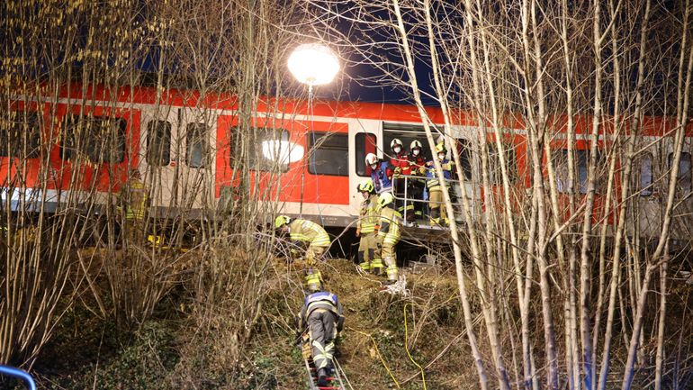 Allemagne : un mort et 14 blessés dans une collision ferroviaire