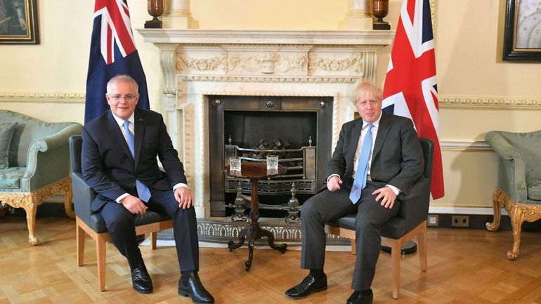 Le Royaume-Uni annonce un accord commercial post-Brexit avec l'Australie