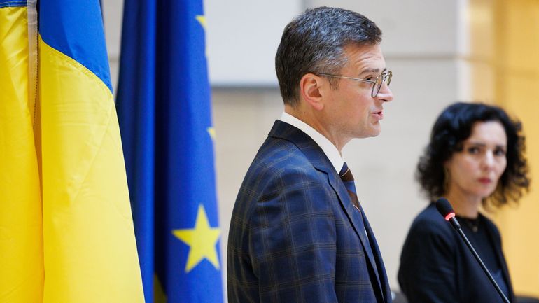 Guerre en Ukraine : Kiev et son ministre des affaires étrangères invités d'honneur de la diplomatie belge à Bruxelles