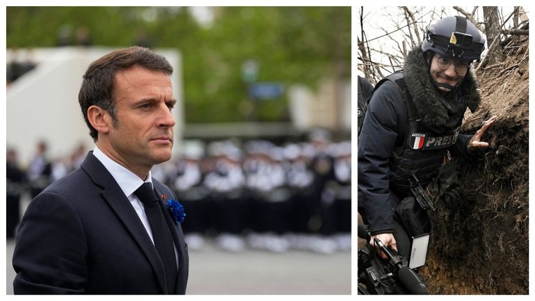 Guerre en Ukraine : Macron salue le 